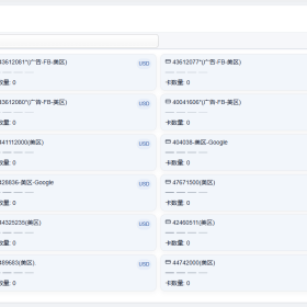 今天代理了 虚拟卡台